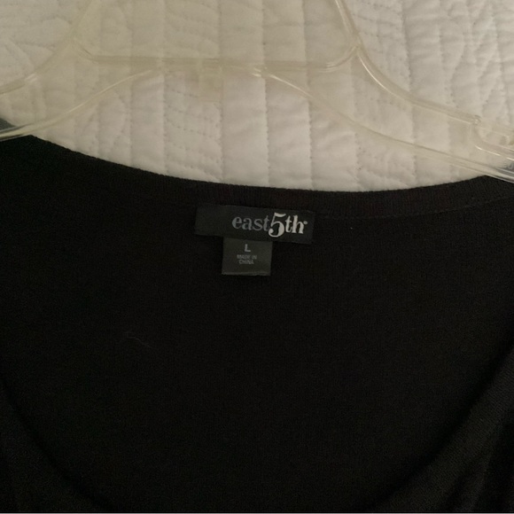 EAST 5TH, JERSEY KNIT STRETCH CAUSAL DRESS, SIZE: L - Picture 11 of 13